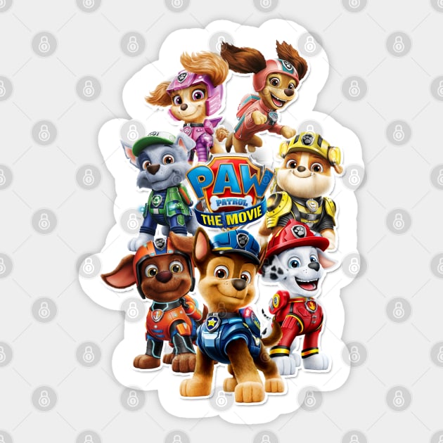 Paw patrol sticker outlet